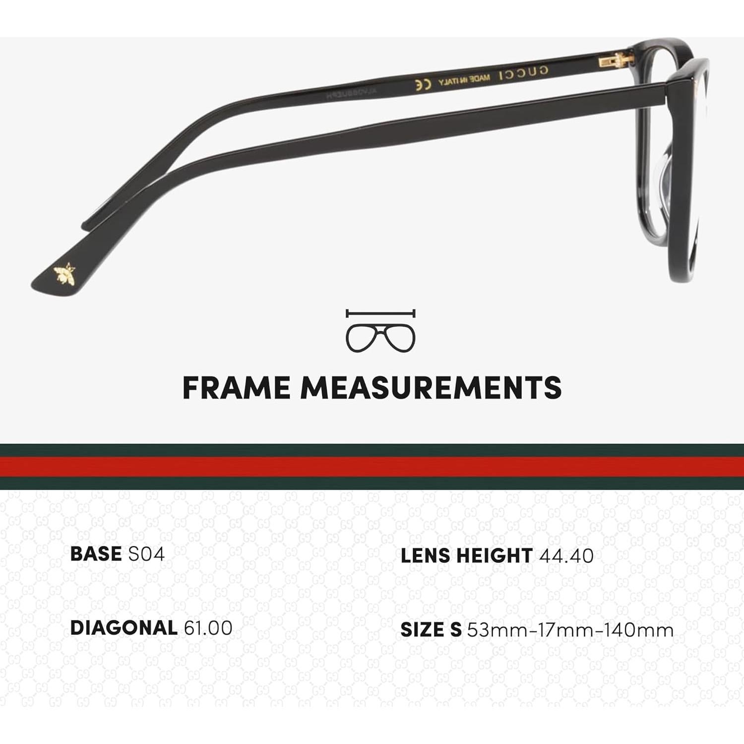 Gafas de Sol Gucci GG0026O Cuadradas 61mm - Lujo Italiano