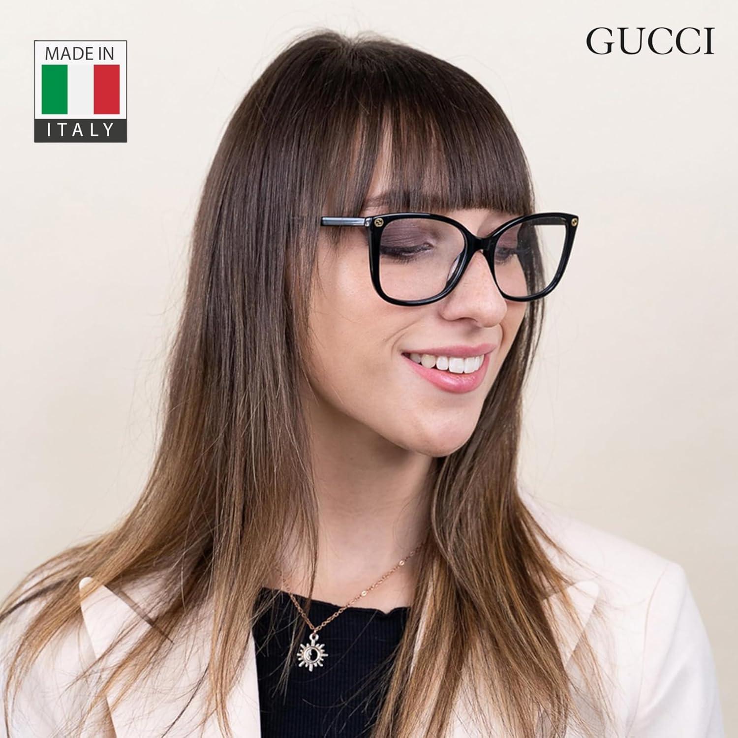 Gafas de Sol Gucci GG0026O Cuadradas 61mm - Lujo Italiano