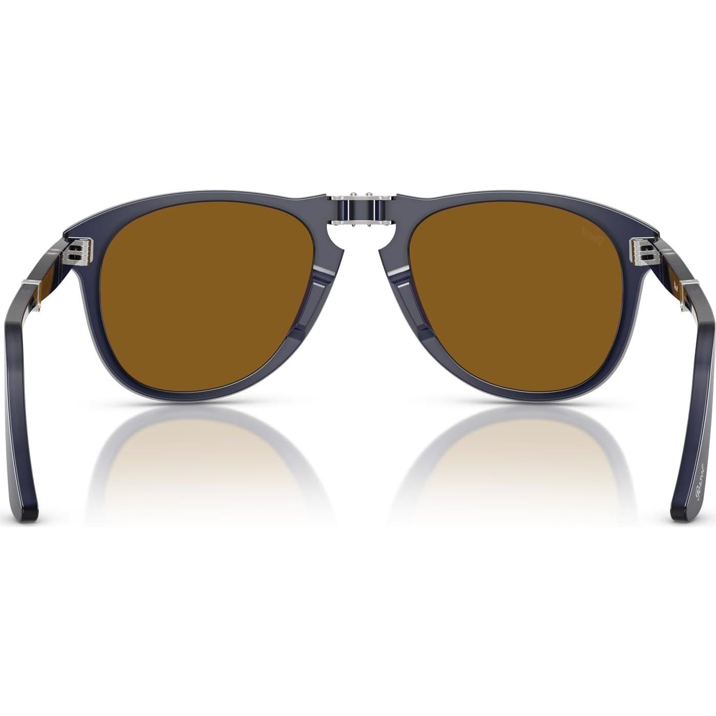 Gafas de sol plegables Persol PO0714 para hombres - Azul Milky Depths