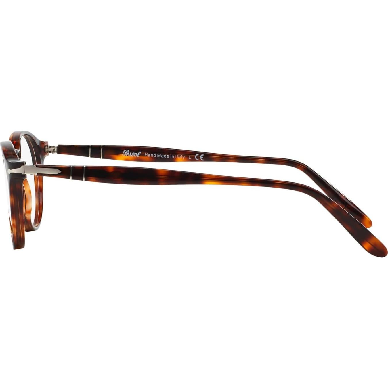 Montura de Gafas Recetadas Redondas Persol PO3092V Habana 50mm