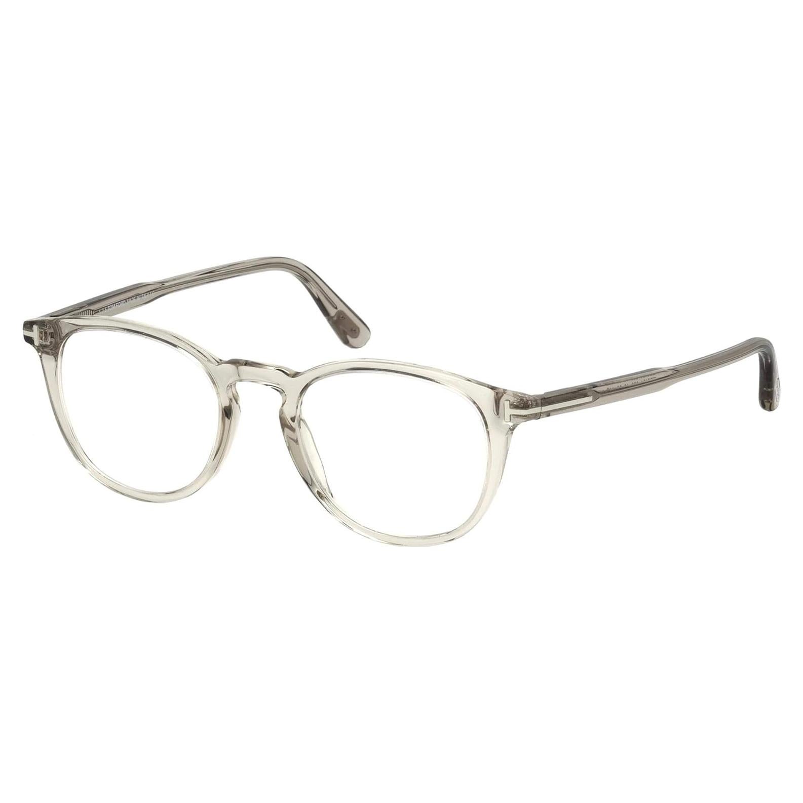 Gafas de sol unisex Tom Ford TF5401 51mm Gris transparente