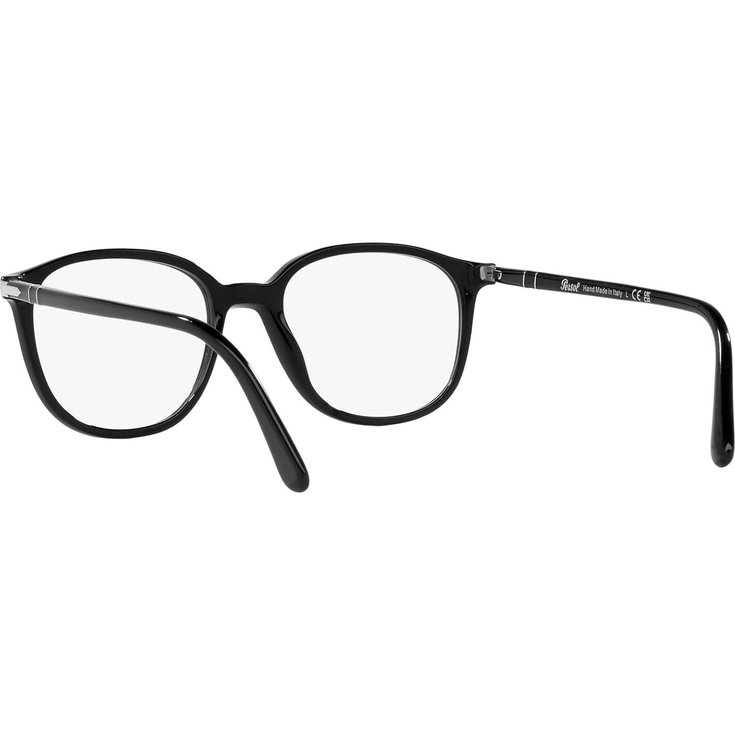 Montura de Gafas Recetadas Persol PO3317V Cuadradas Negras