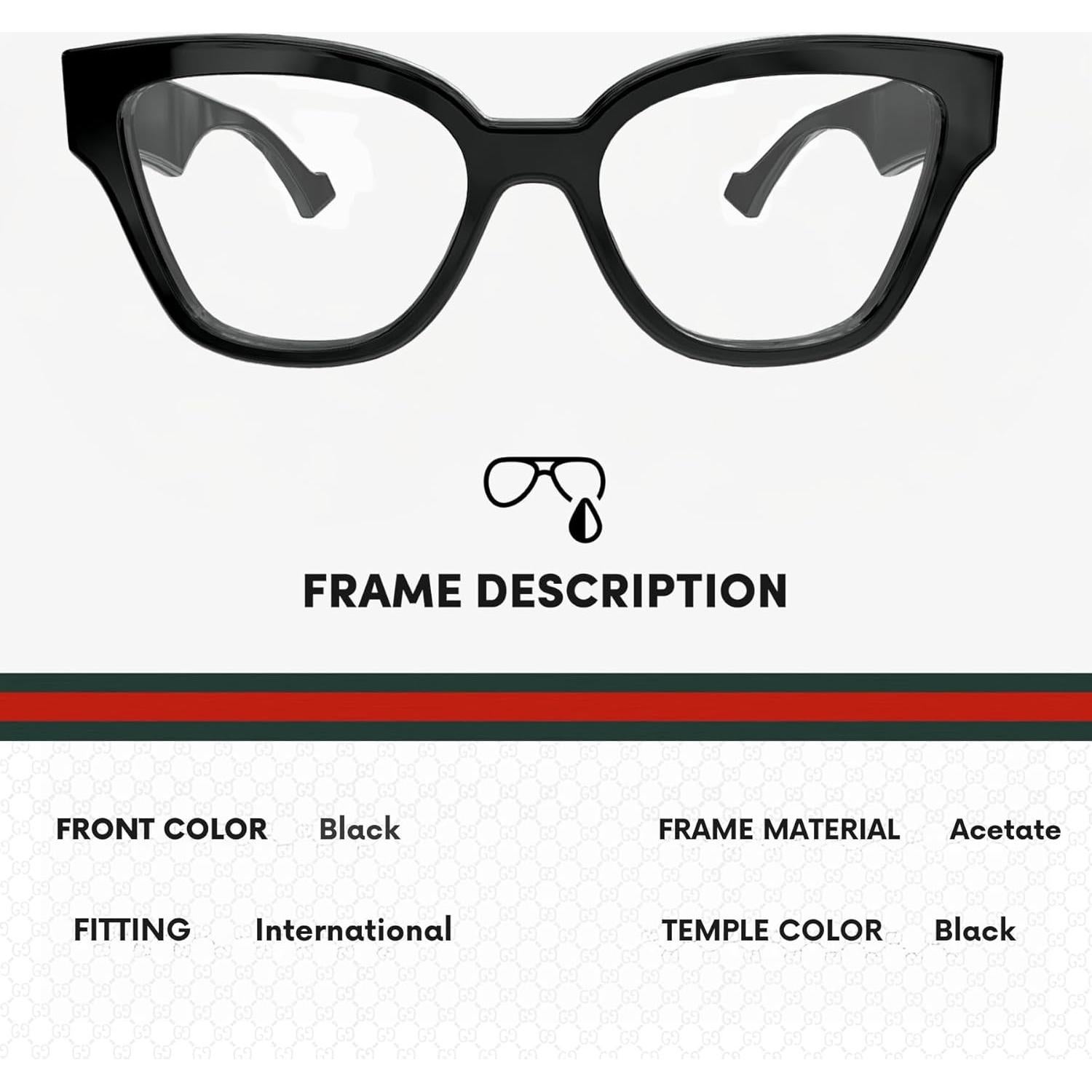 Gafas de Sol Gucci GG1424O Ojo de Gato con Kit eSHADES