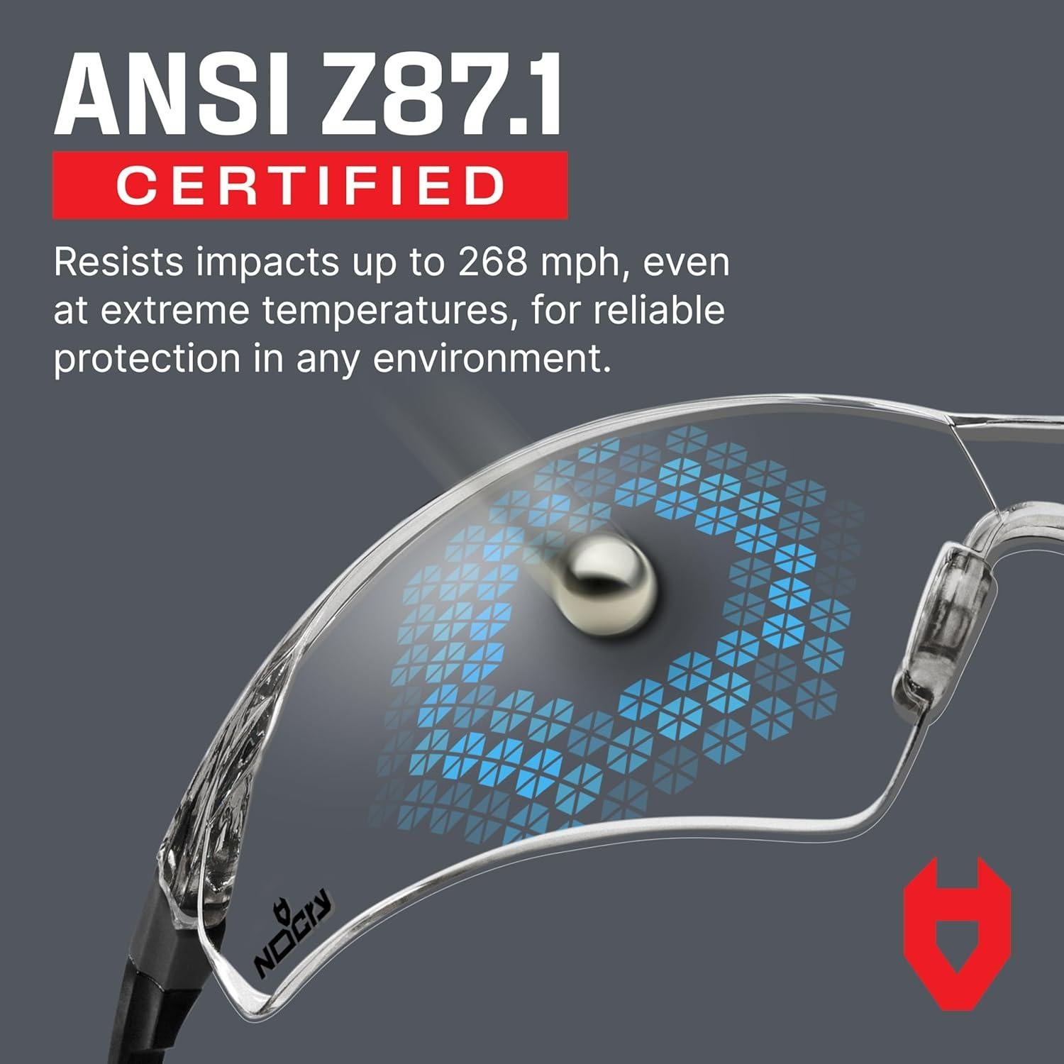 Gafas de Tiro NoCry EyeArmor+ con Protección UV y Anti-Niebla