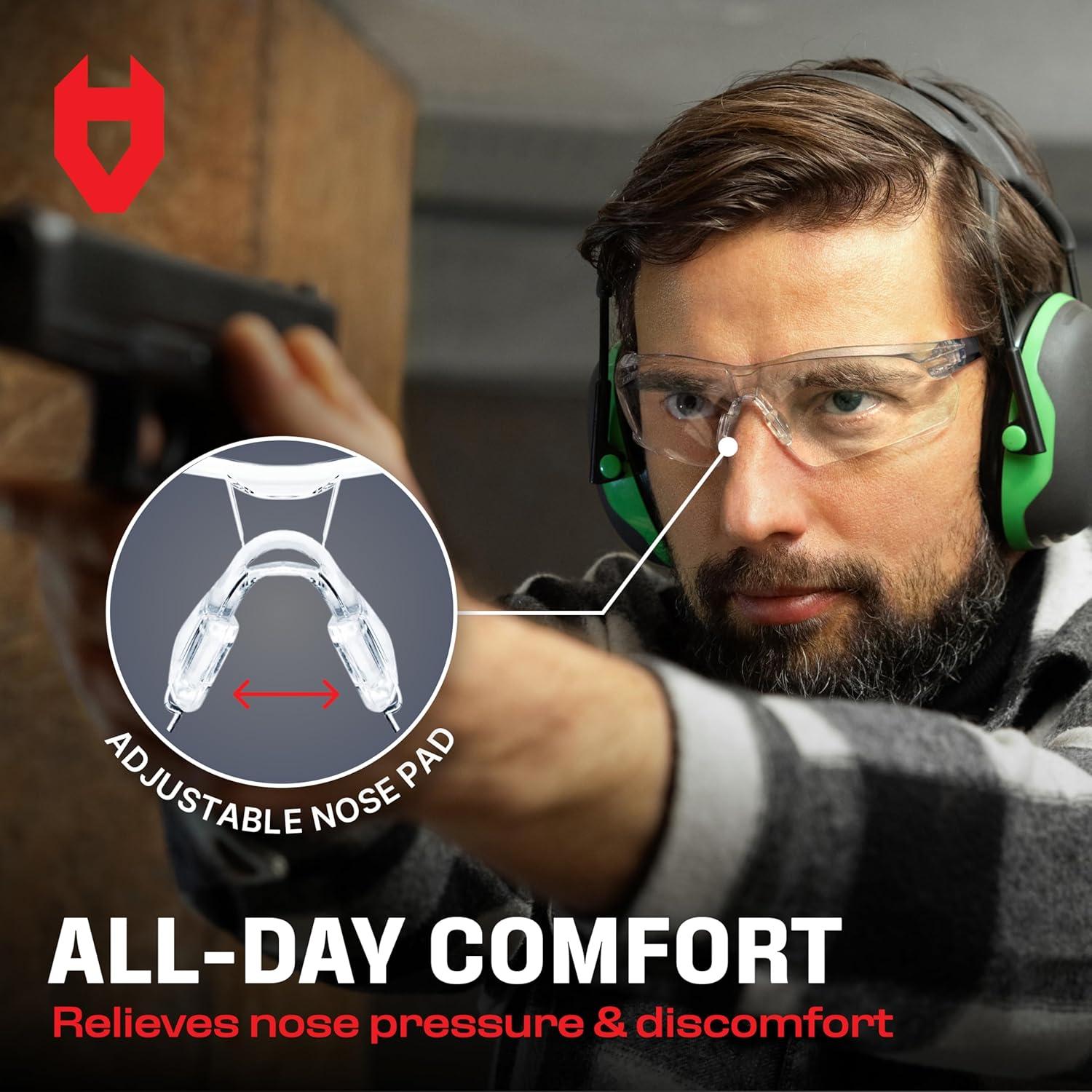 Gafas de Tiro NoCry EyeArmor+ con Protección UV y Anti-Niebla