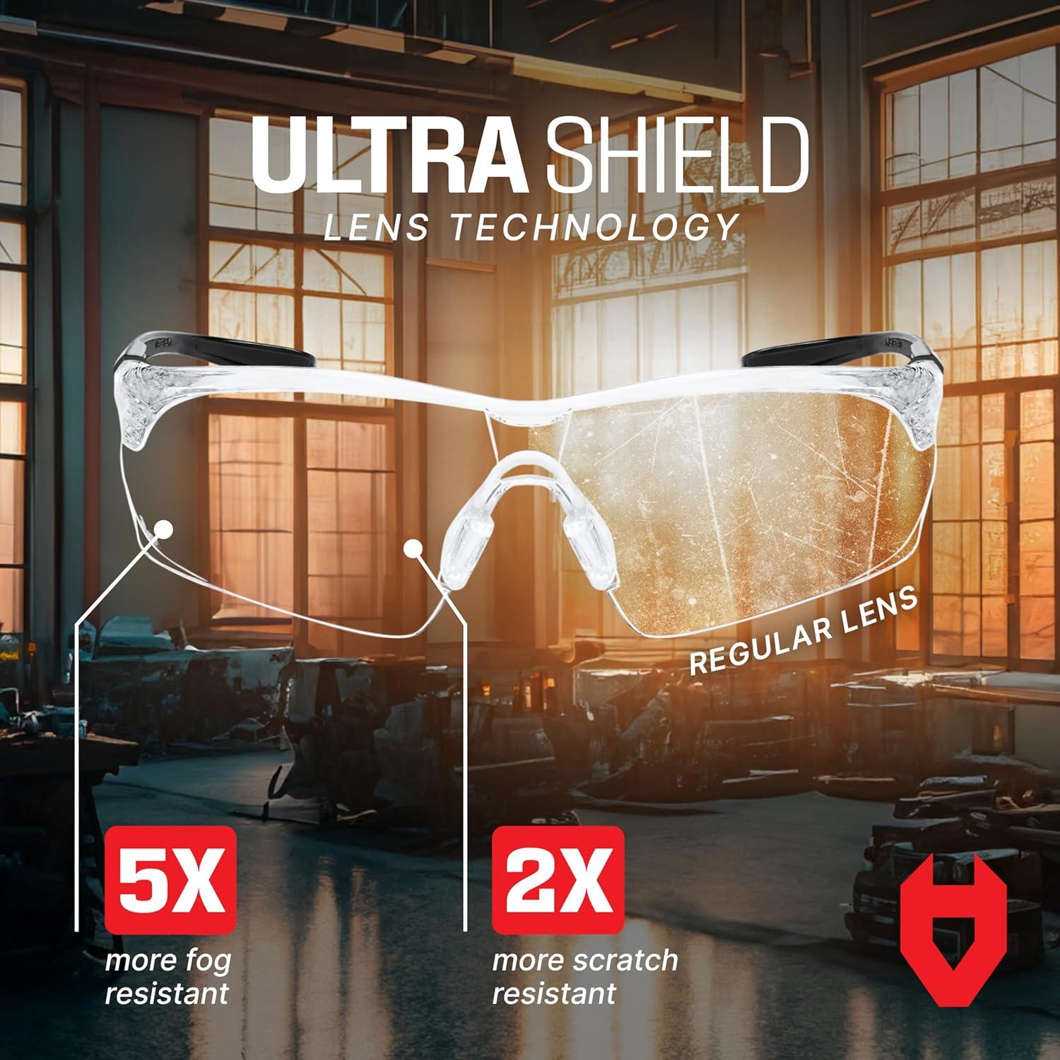 Gafas de Tiro NoCry EyeArmor+ con Protección UV y Anti-Niebla