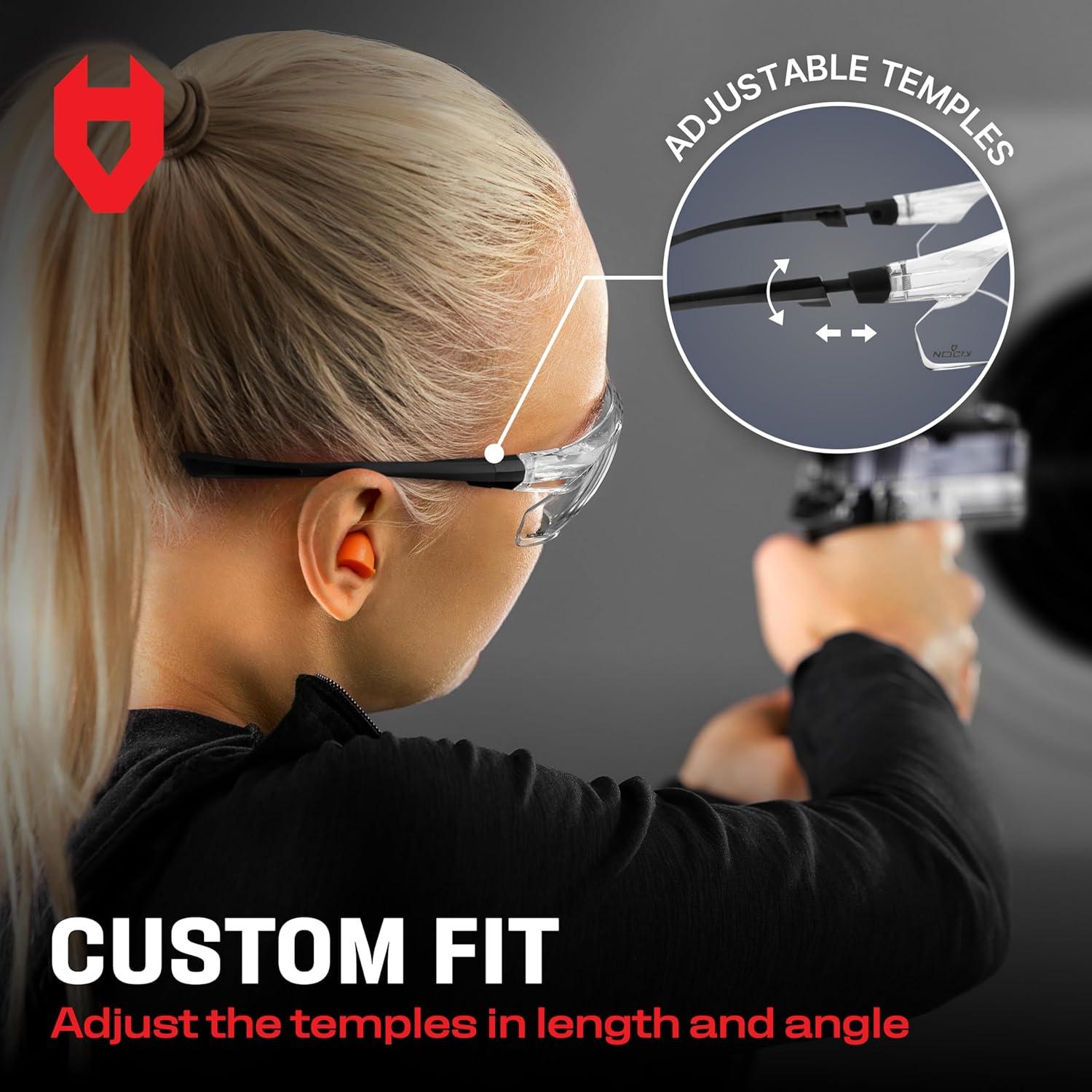 Gafas de Tiro NoCry EyeArmor+ con Protección UV y Anti-Niebla