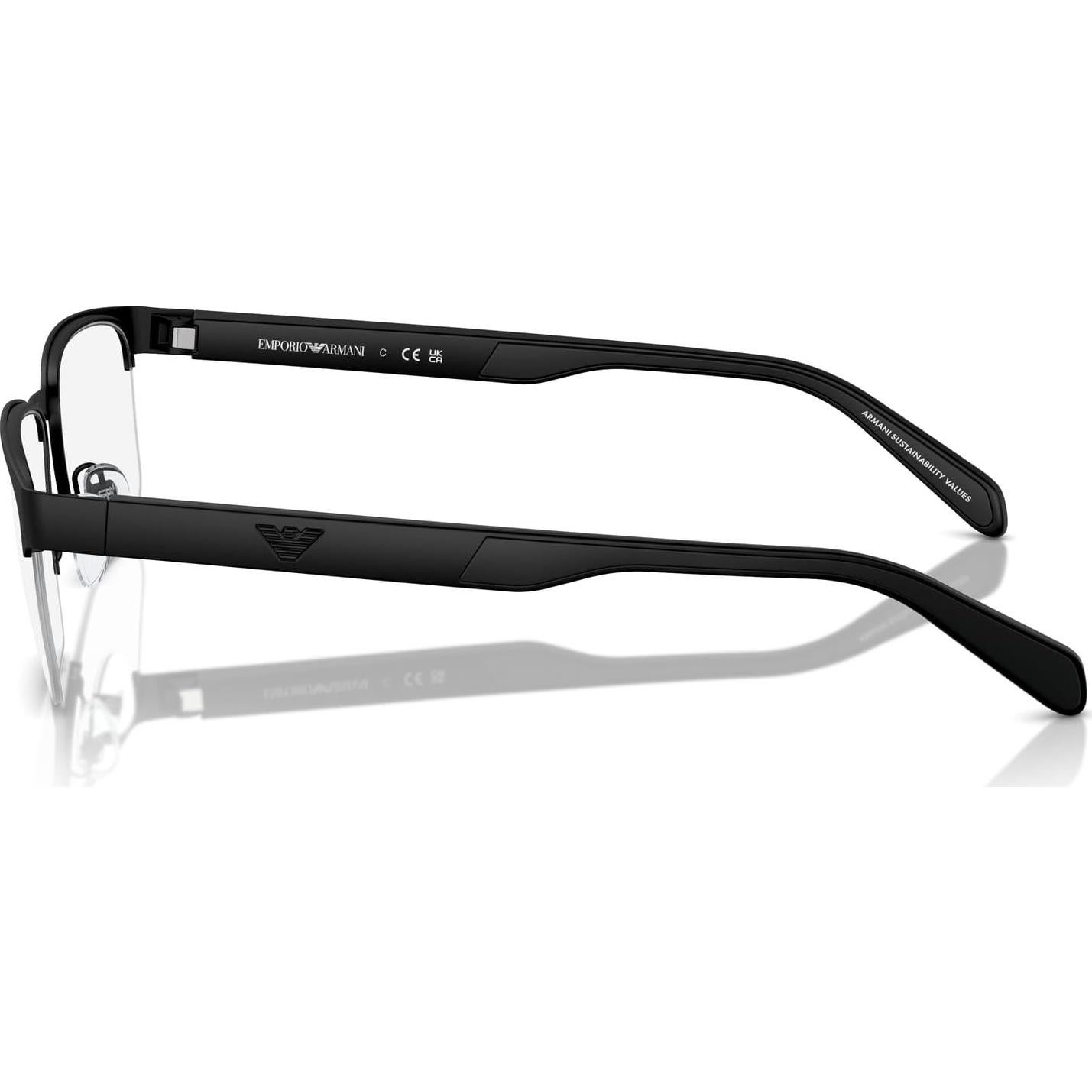 Gafas de Prescripción Emporio Armani EA1162 Hombre Negro Mate