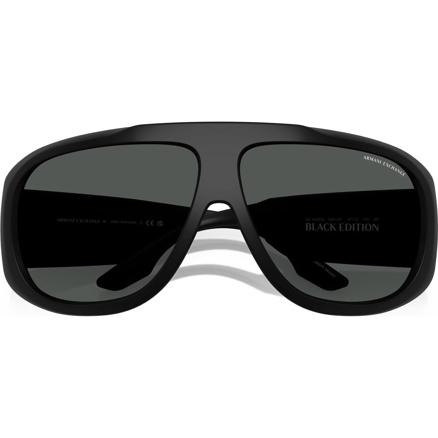 Gafas de sol Aviador Armani Exchange AX4143SU Hombres UV 100%