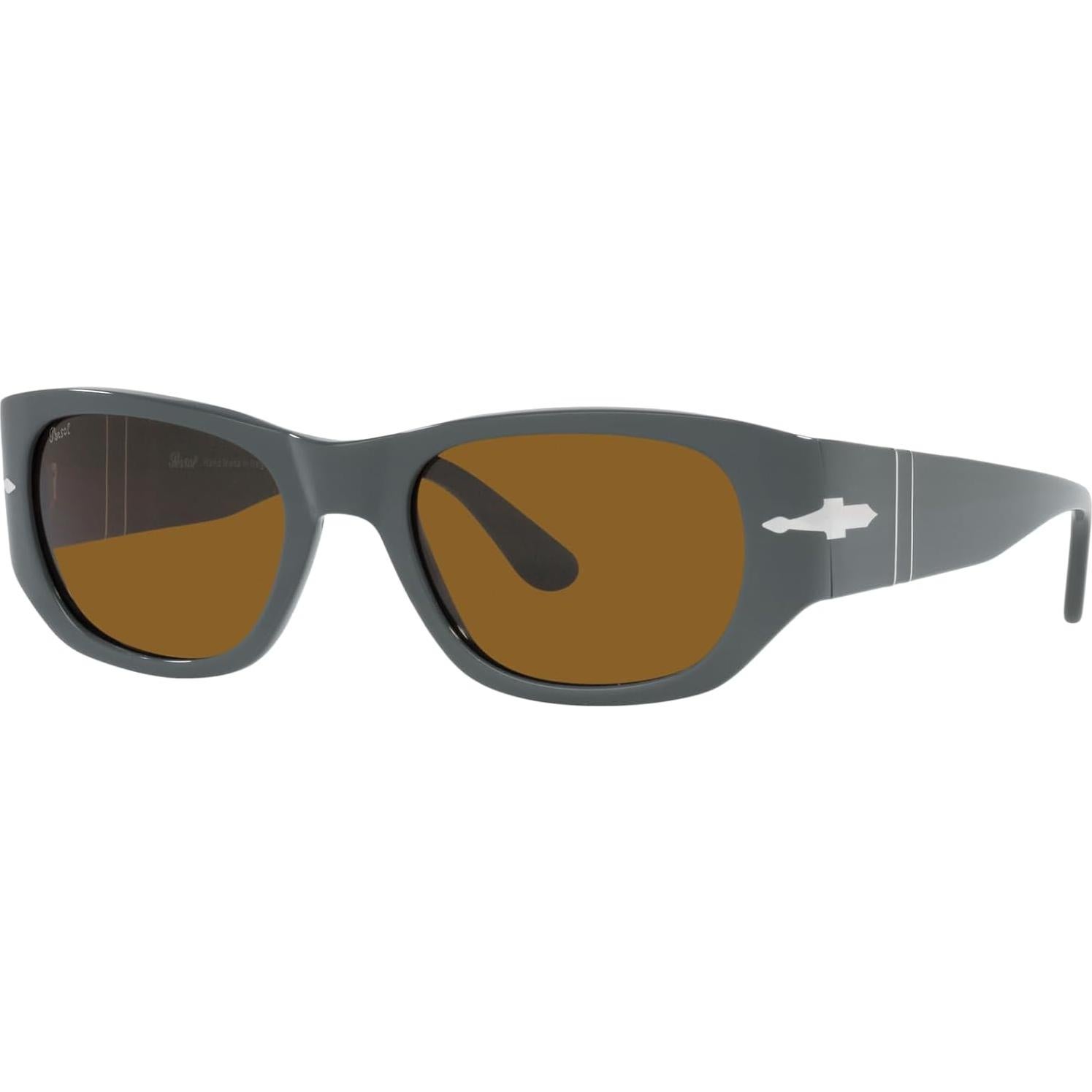 Gafas de sol rectangulares Persol PO3307S gris/marrón 52mm