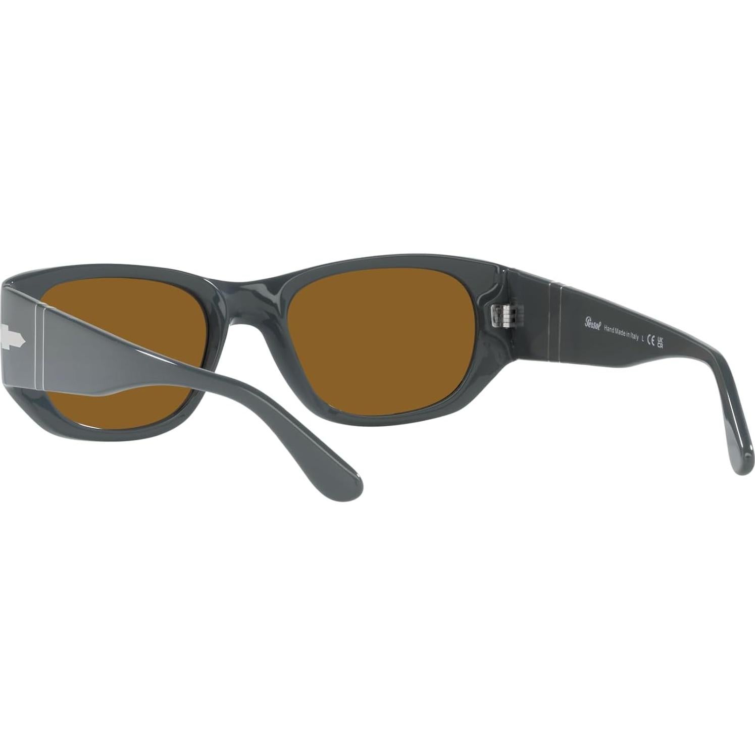 Gafas de sol rectangulares Persol PO3307S gris/marrón 52mm