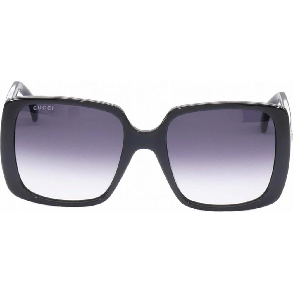 Gafas de sol redondas Gucci GG0632S Negro Gris 56mm