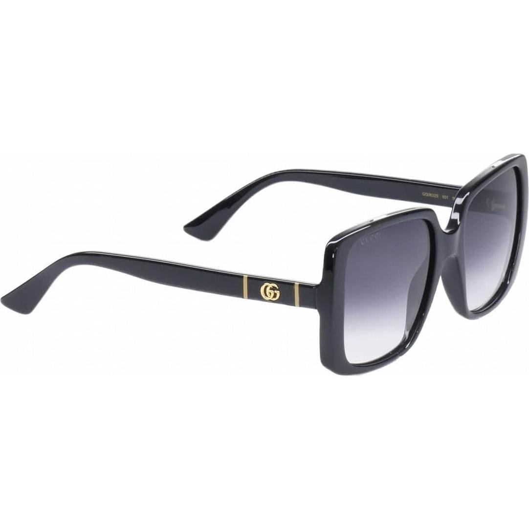Gafas de sol redondas Gucci GG0632S Negro Gris 56mm