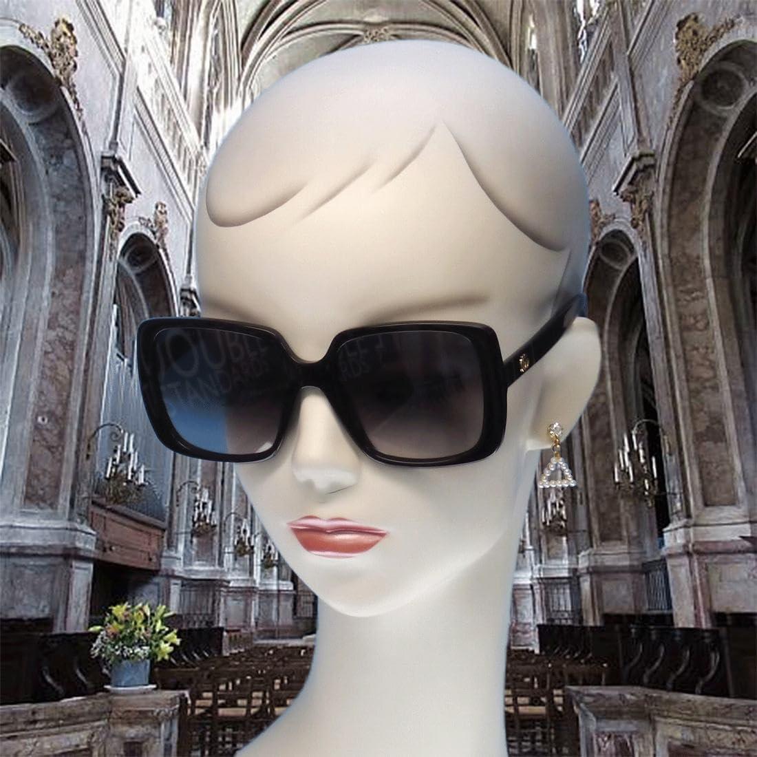 Gafas de sol redondas Gucci GG0632S Negro Gris 56mm