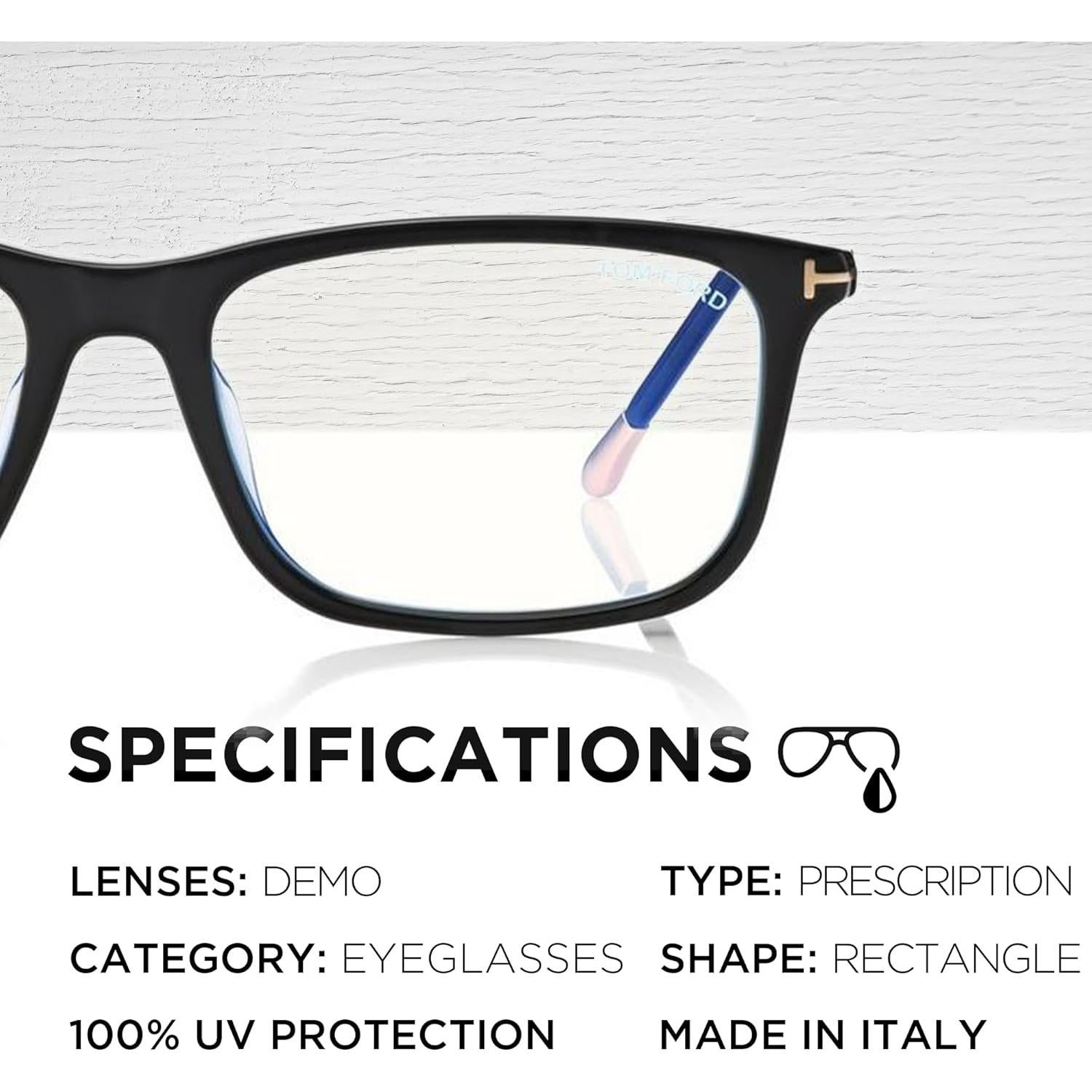 Gafas de Sol Tom Ford FT5646-D-B para Mujeres - Negro Brillante