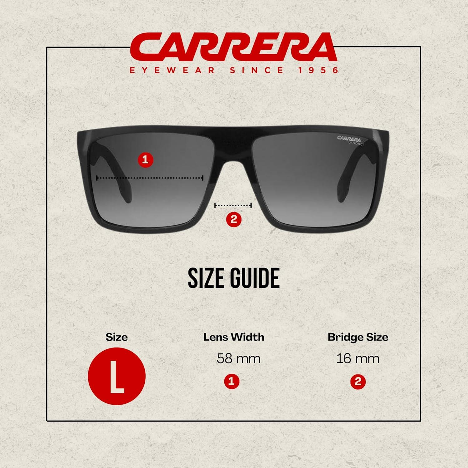 Gafas de Sol Carrera CA5039/S Unisex 58mm Negro Gris Gradiente