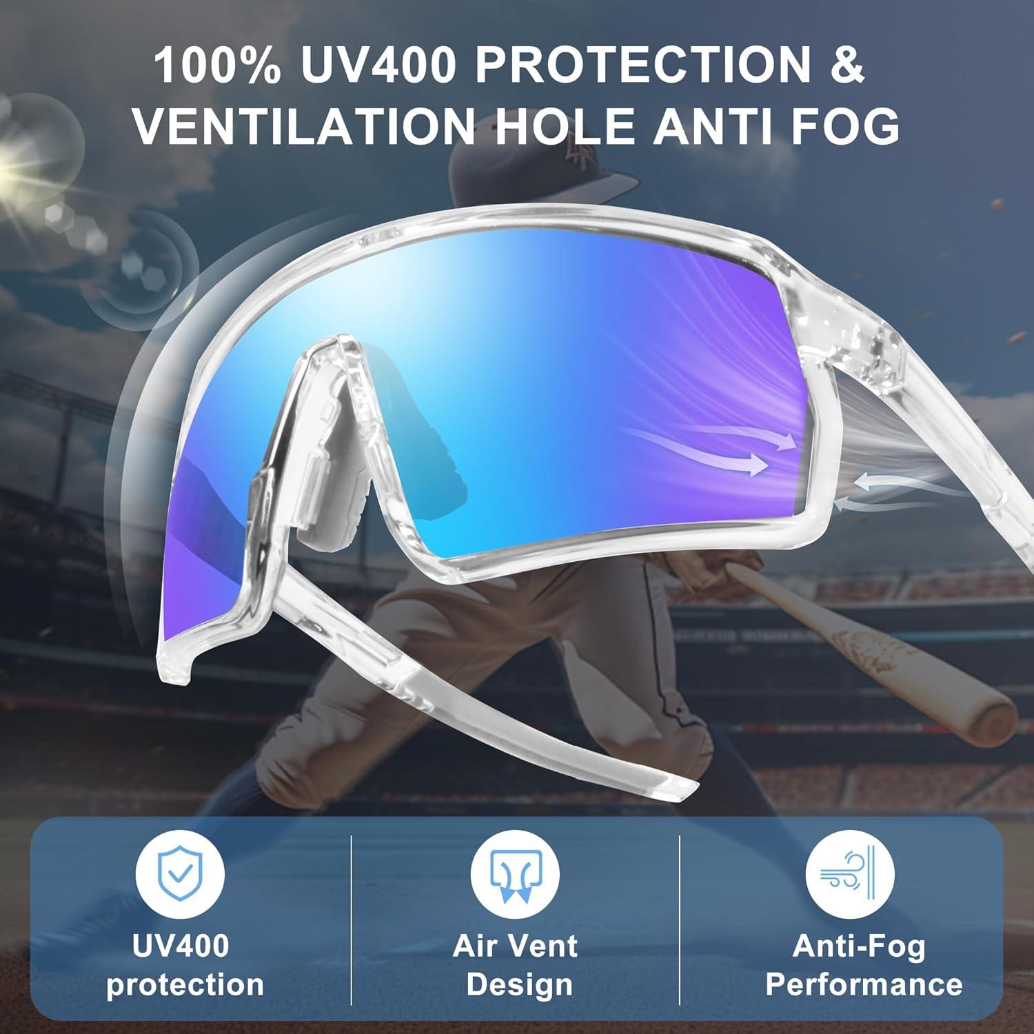 Gafas de sol deportivas Eyeezi Rds1001-C0000 UV400 Polarizadas