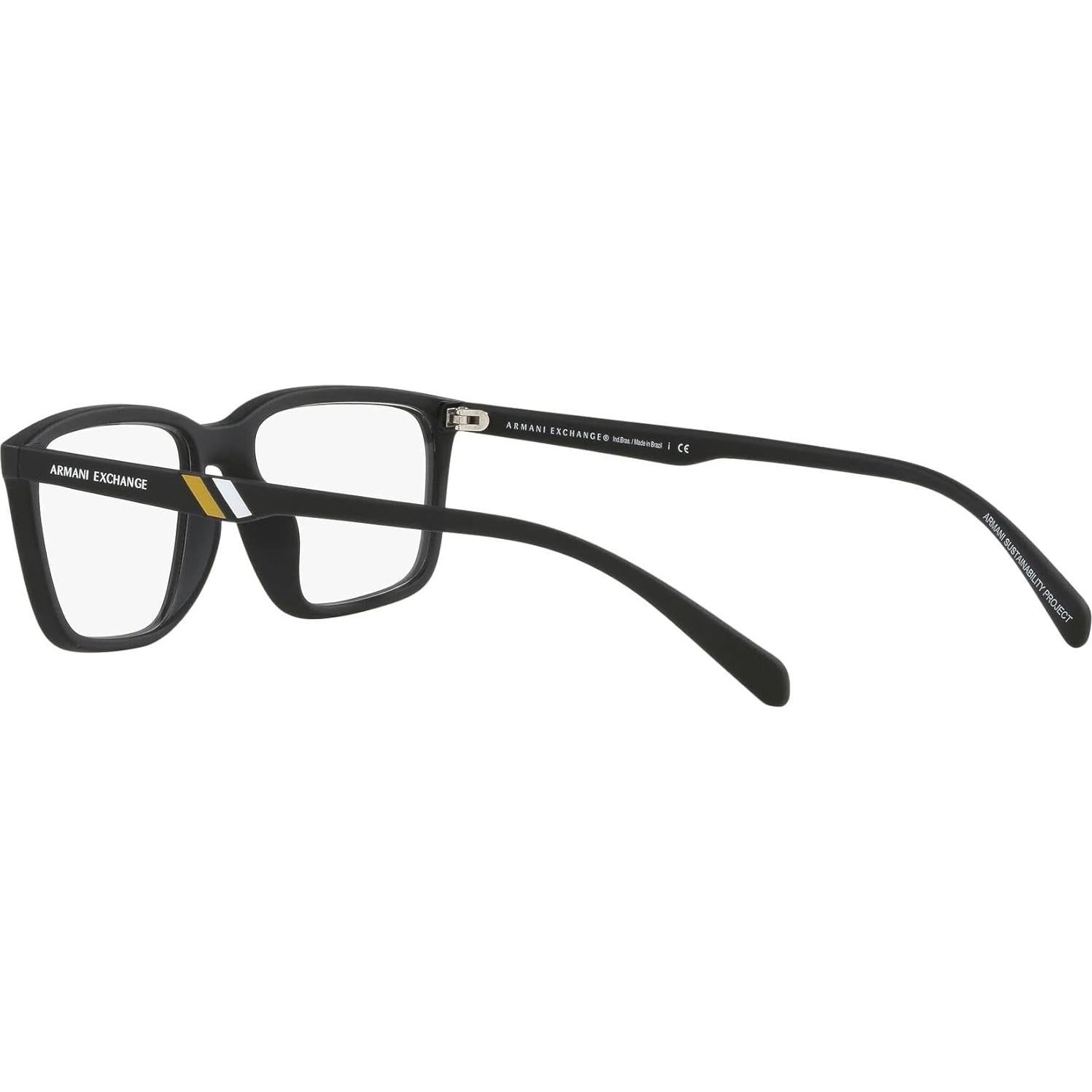 Gafas de Prescripción Armani Exchange AX3089U Hombre Negro Mate