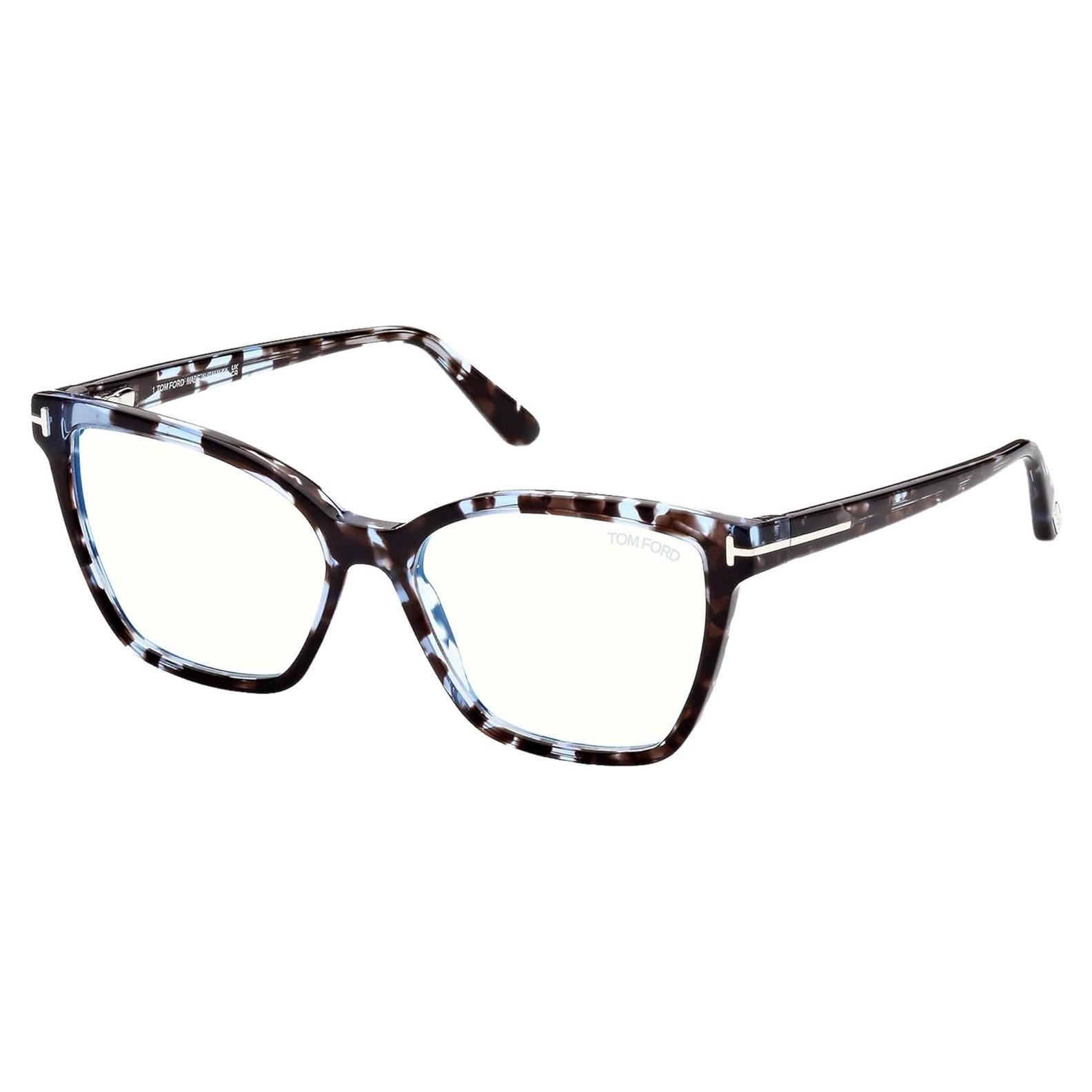 Gafas de Sol Tom Ford FT 5812-B Azul Habana 53mm