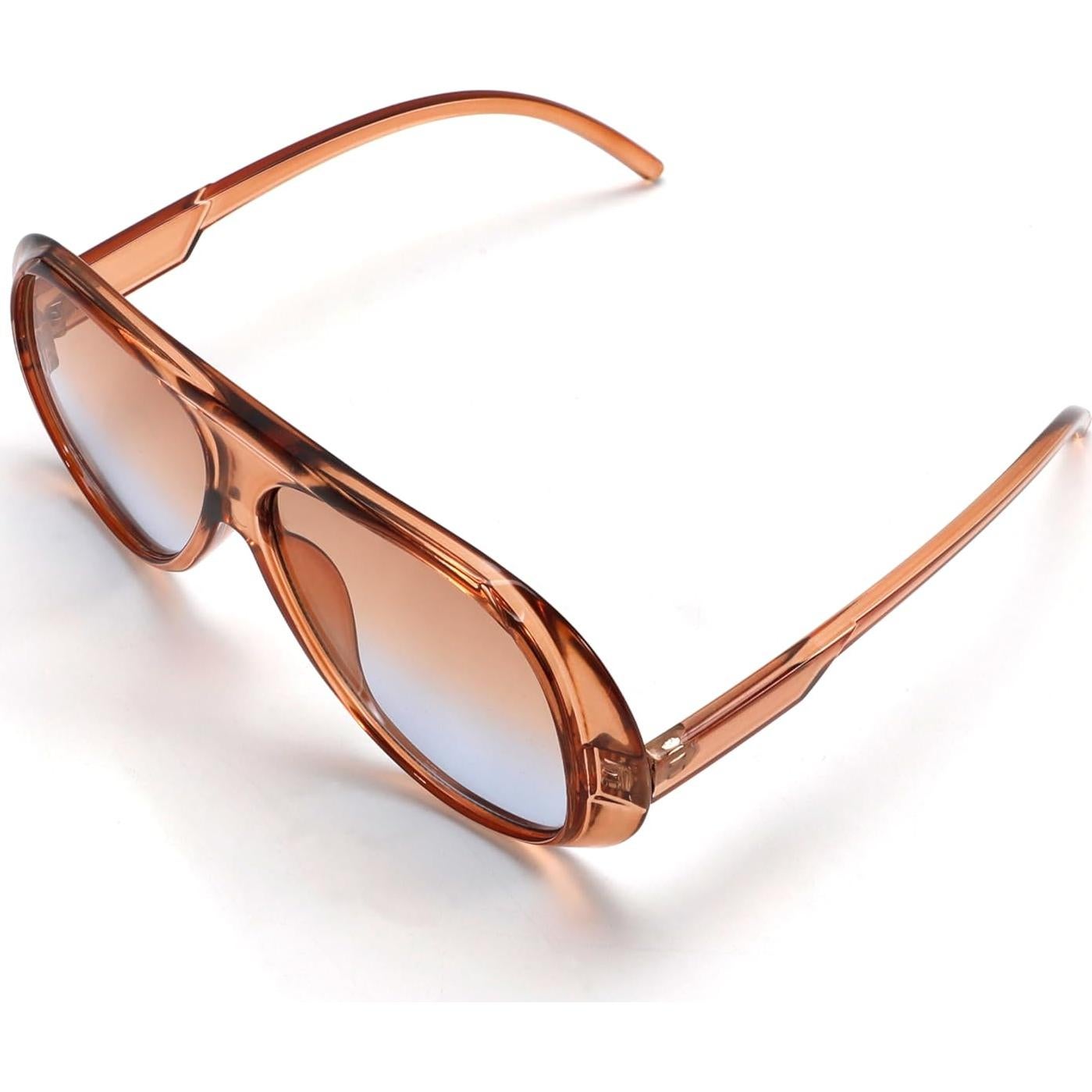 Gafas de sol aviador TYA UV400 grandes para mujeres y hombres