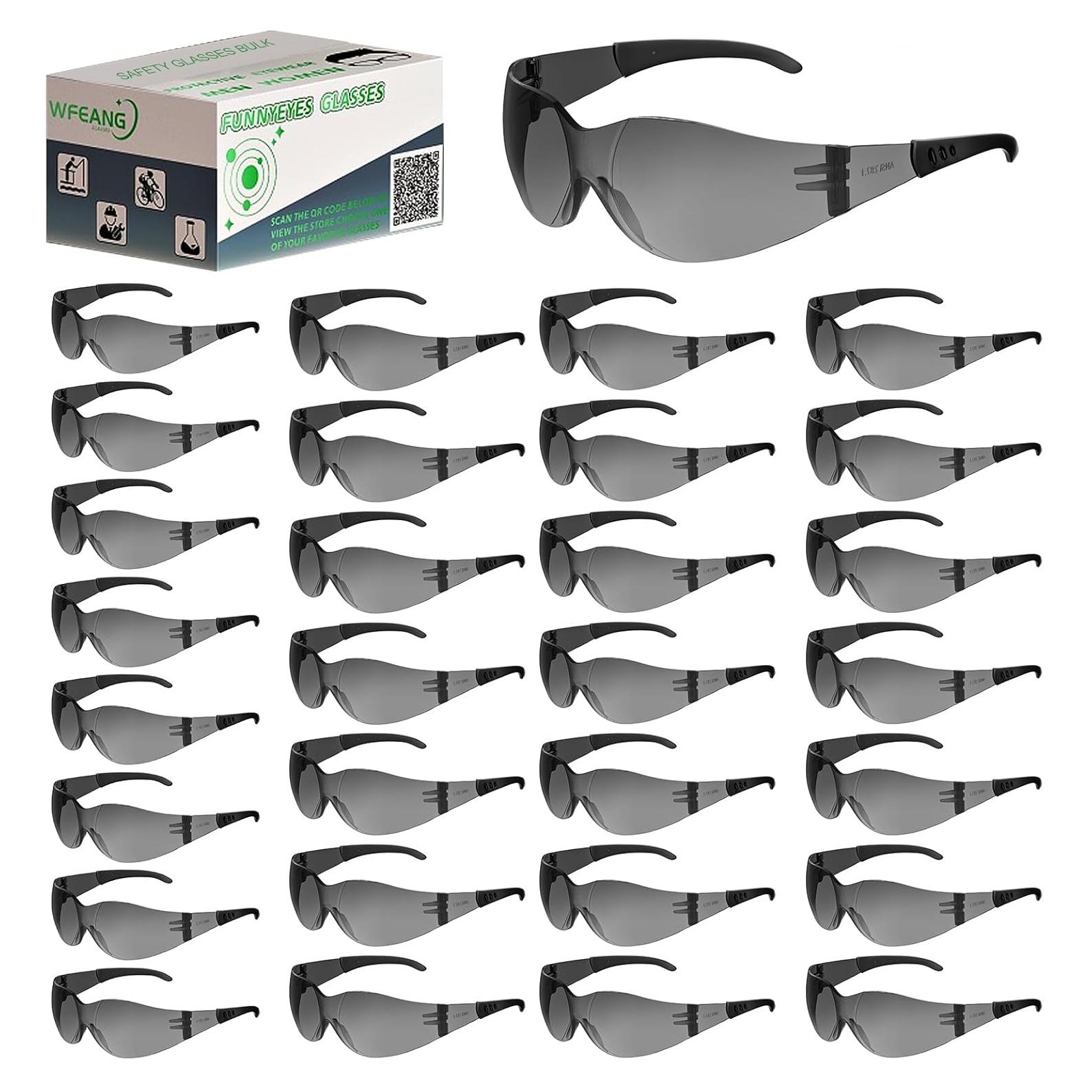 Gafas de Seguridad WFEANG ANSI Z87.1 Resistentes a Rayones