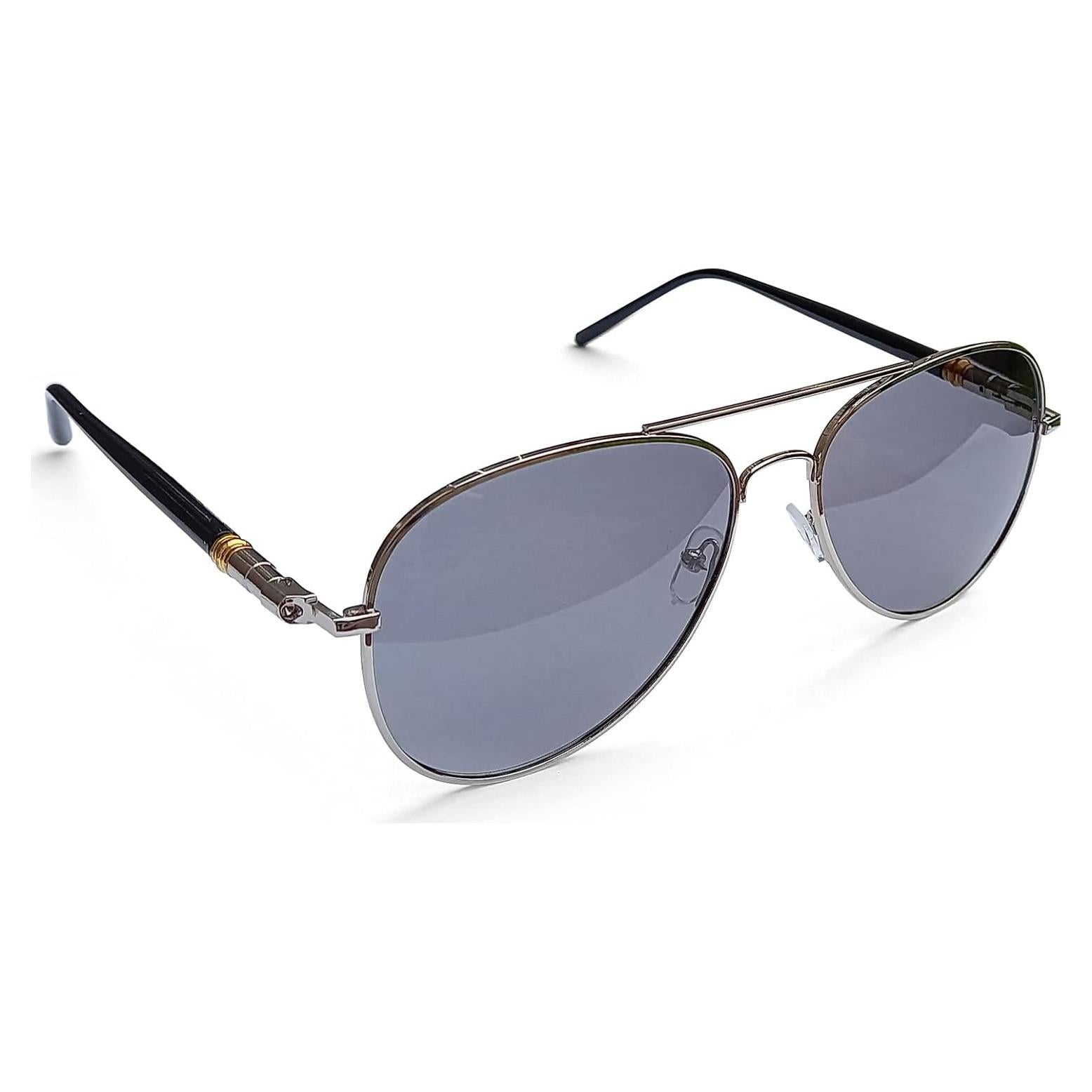 Gafas de sol aviador polarizadas metal premium UV400