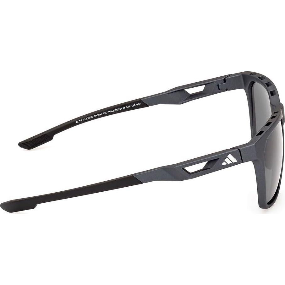 Gafas de sol deportivas Adidas Sport SP0091 negro mate 55mm