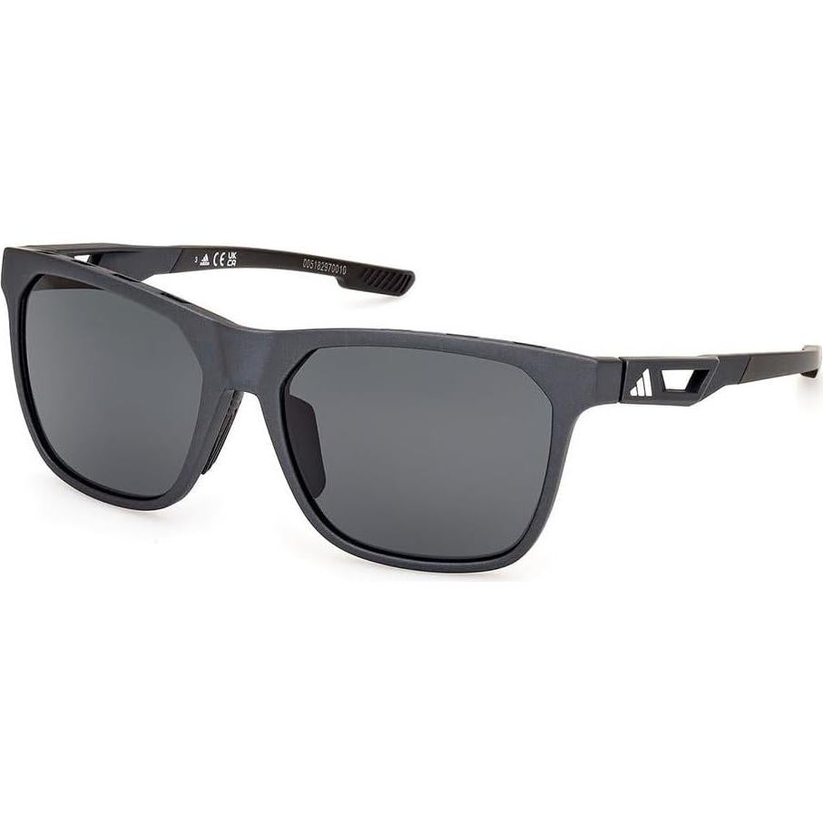 Gafas de sol deportivas Adidas Sport SP0091 negro mate 55mm