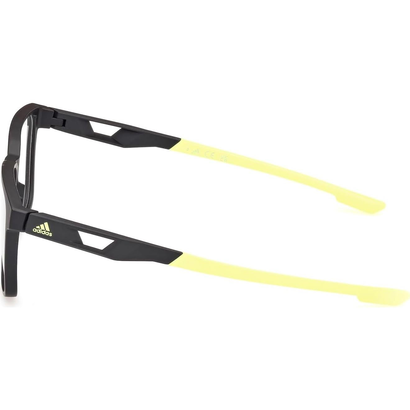 Montura de Gafas Redondas Adidas SP5073 Unisex Negro Mate