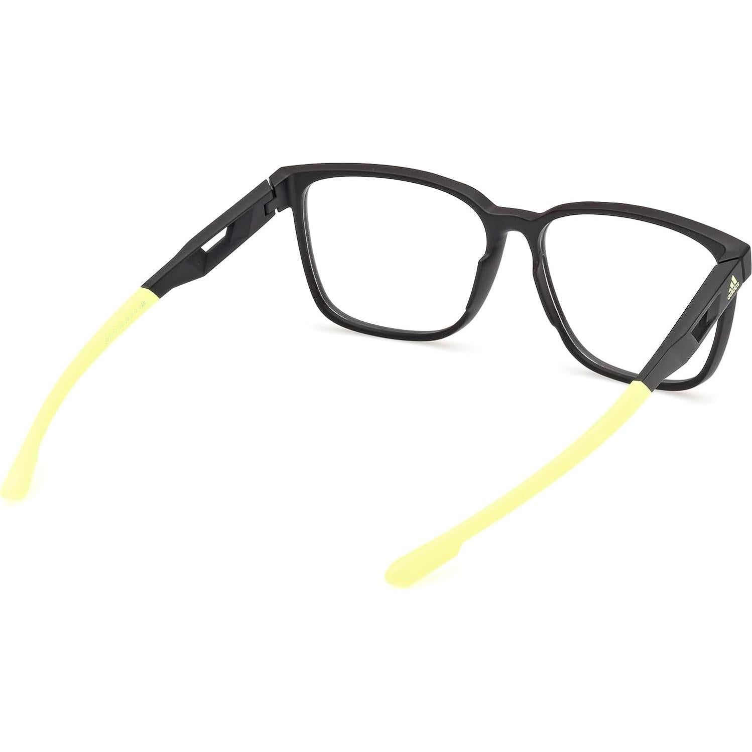 Montura de Gafas Redondas Adidas SP5073 Unisex Negro Mate