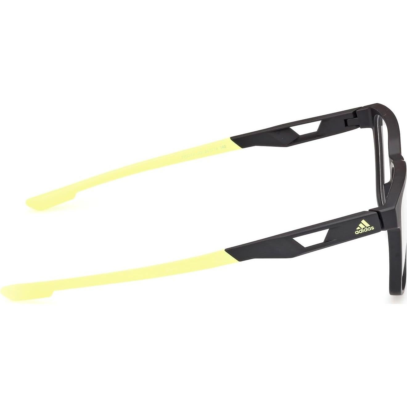 Montura de Gafas Redondas Adidas SP5073 Unisex Negro Mate