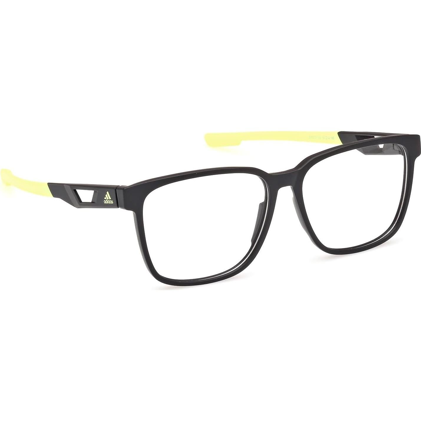 Montura de Gafas Redondas Adidas SP5073 Unisex Negro Mate