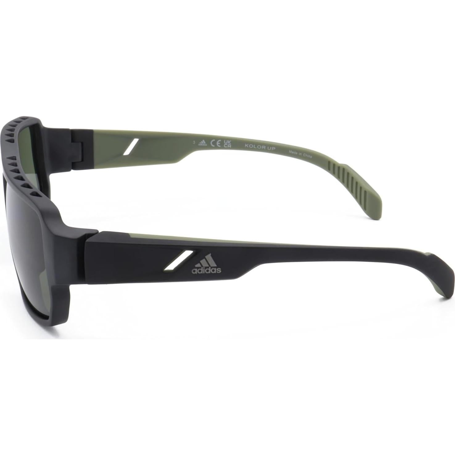 Gafas de Sol Adidas Sport SP 0038 02N Negro Mate Verde
