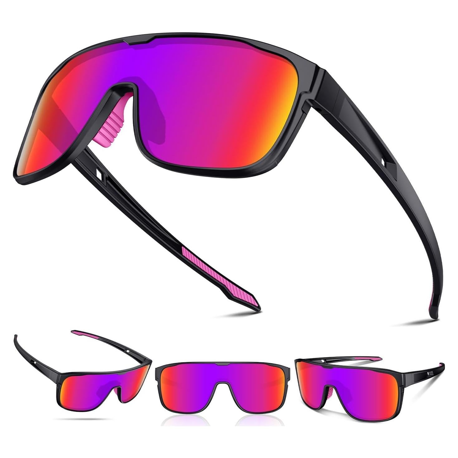 Gafas de sol deportivas polarizadas Rosemal UV400 para ciclismo