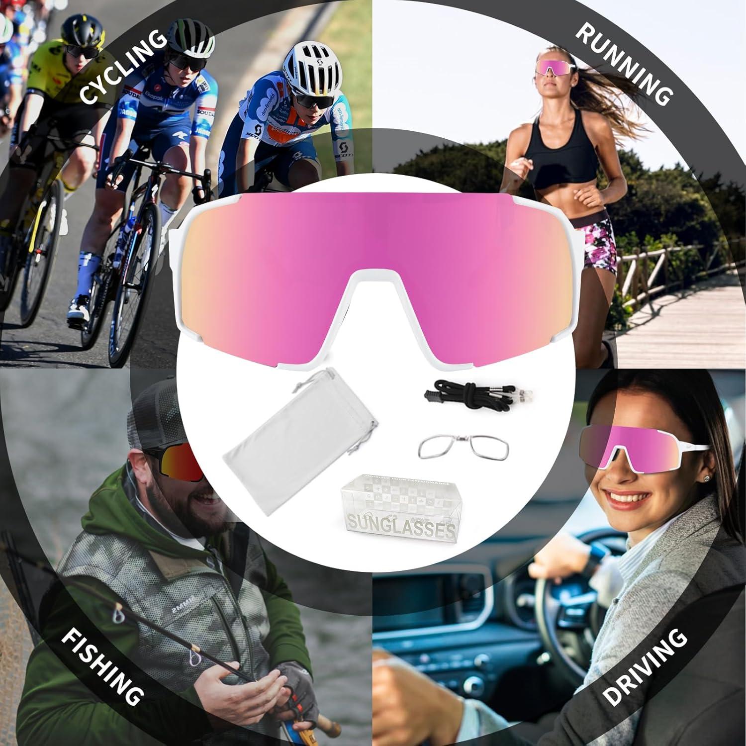 Gafas de sol deportivas OULAIQI Xq-655 UV400 para ciclismo