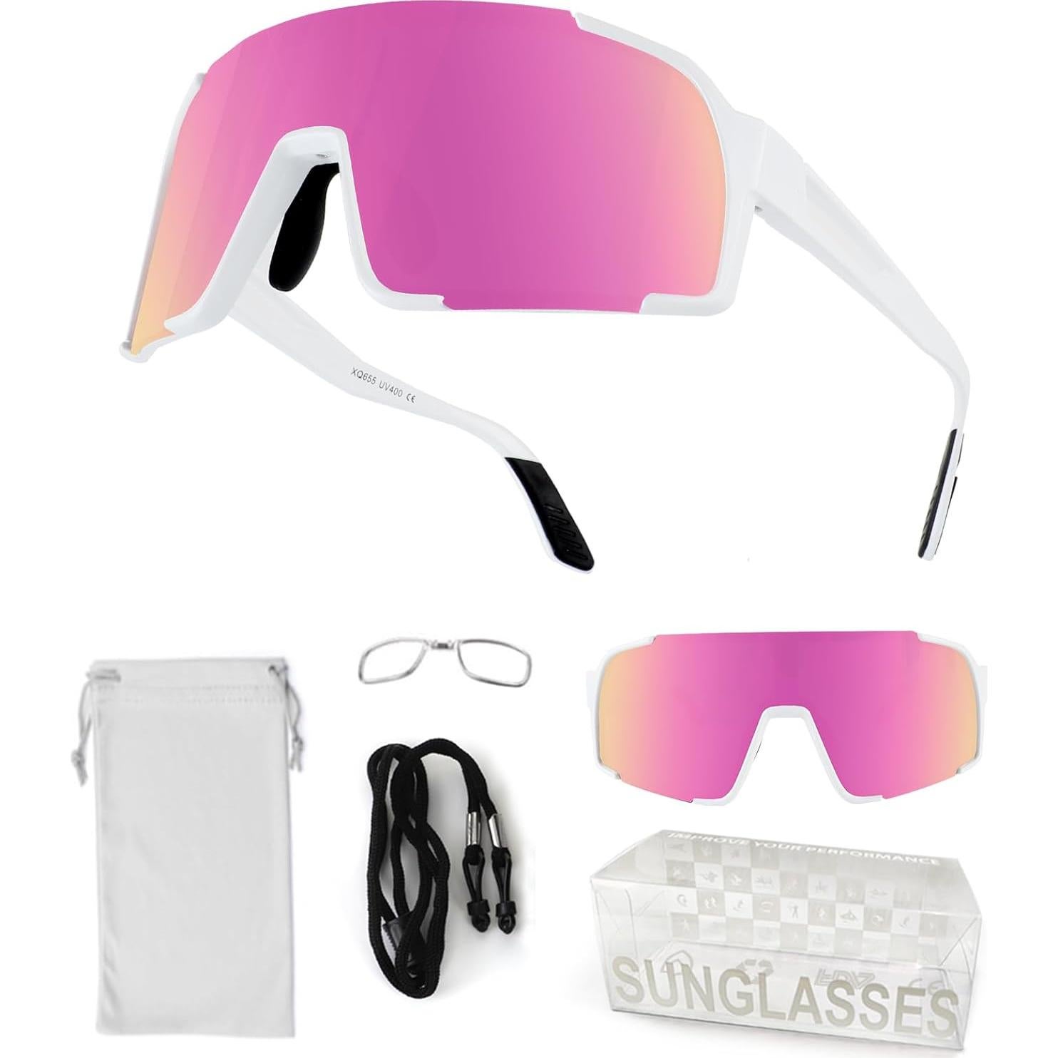 Gafas de sol deportivas OULAIQI Xq-655 UV400 para ciclismo