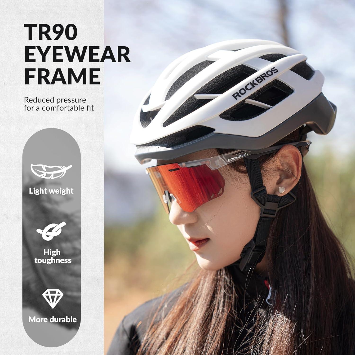 Gafas de Ciclismo ROCKBROS Fotoquímicas UV para Adultos