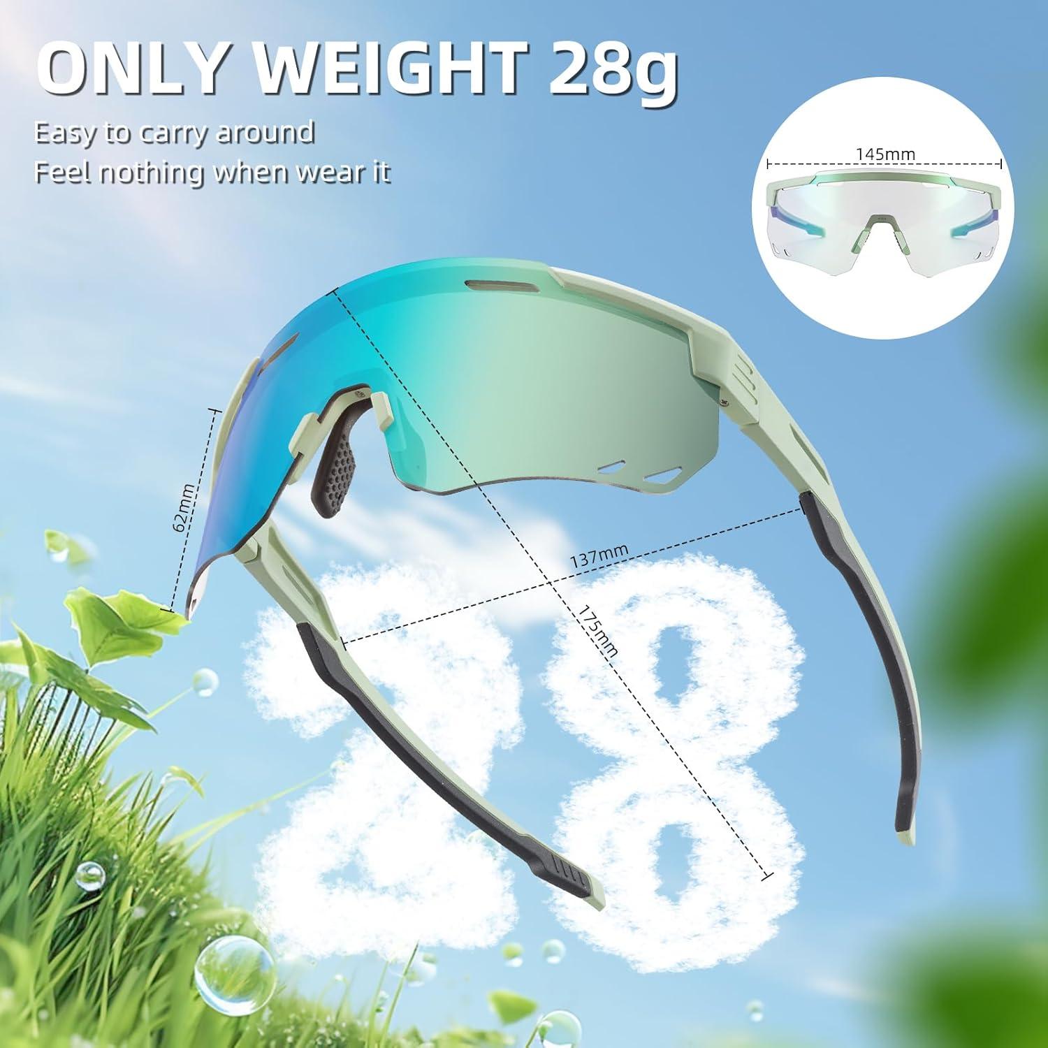 Gafas de Ciclismo ROCKBROS Fotoquímicas UV para Adultos