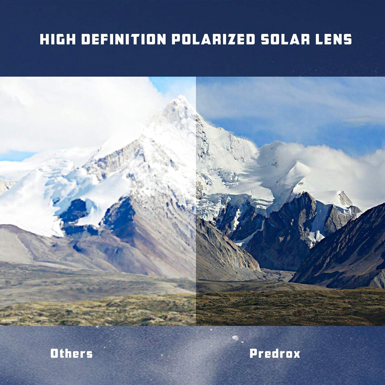 Lentes de Reemplazo Genetyk Predrox Negro Oscuro Polarizados