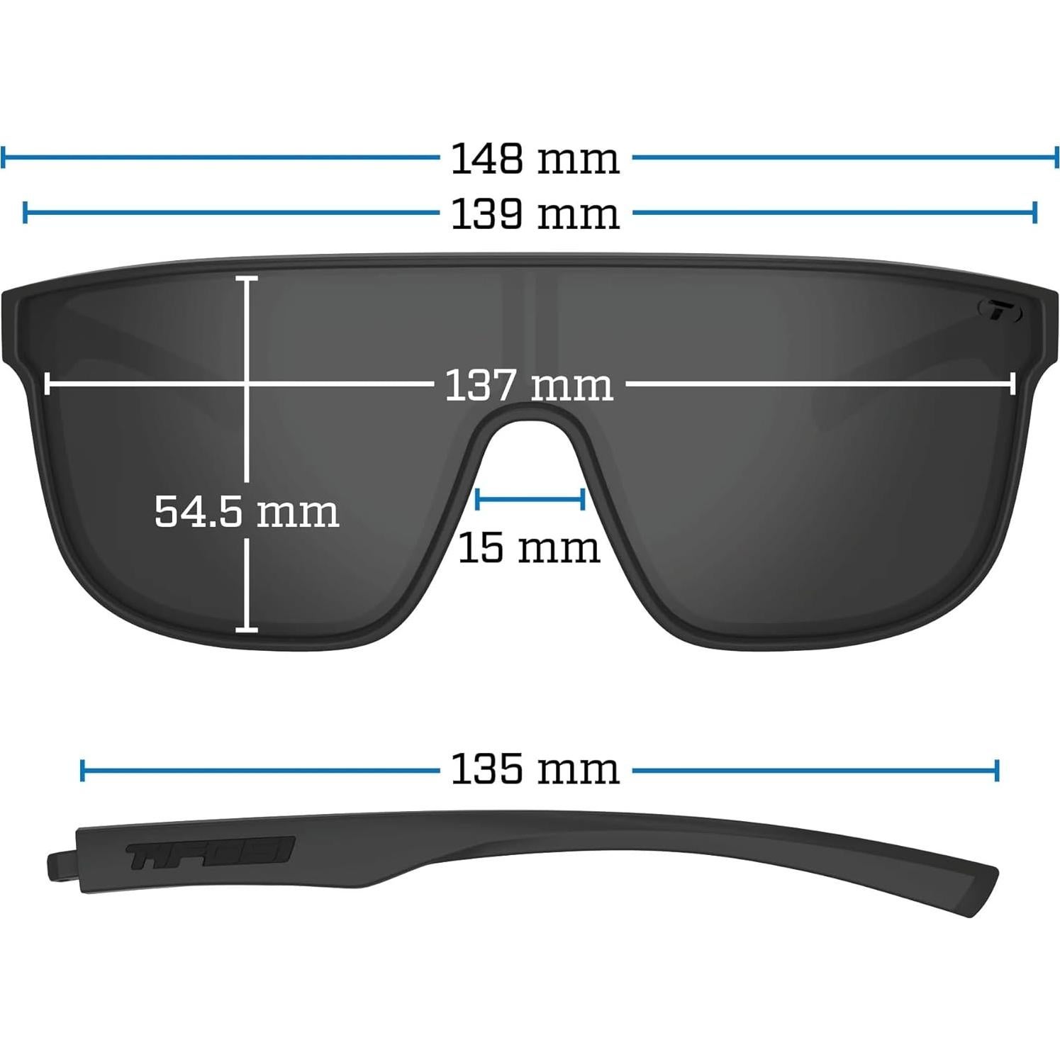Gafas de sol Tifosi Optics Sanctum XL Ahumado Espejo Plateado