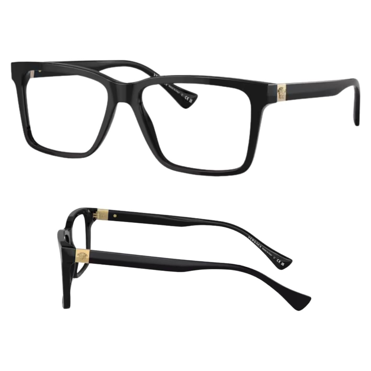 Gafas Versace VE3328 No Polarizadas para Hombre - Acetato Negro