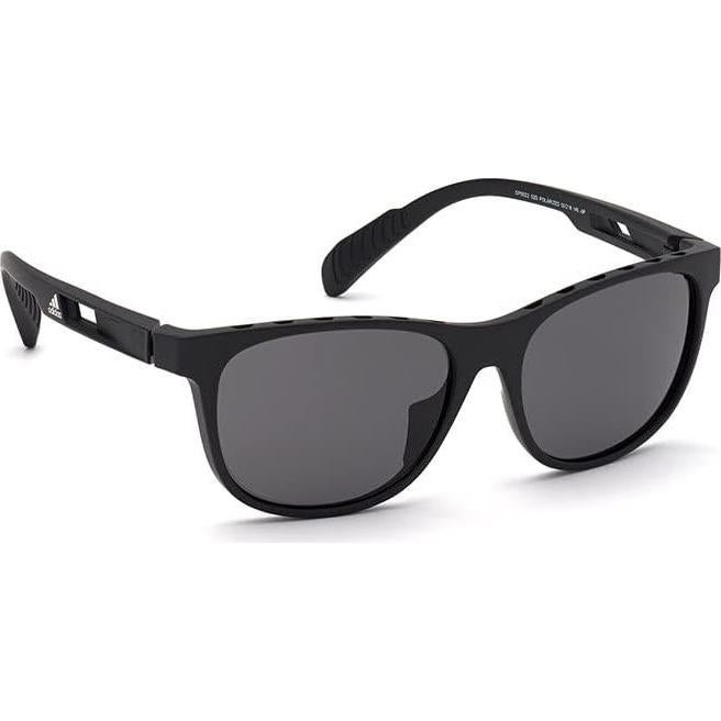 Gafas de sol Adidas Sport SP0022 Unisex Negro Mate 55mm