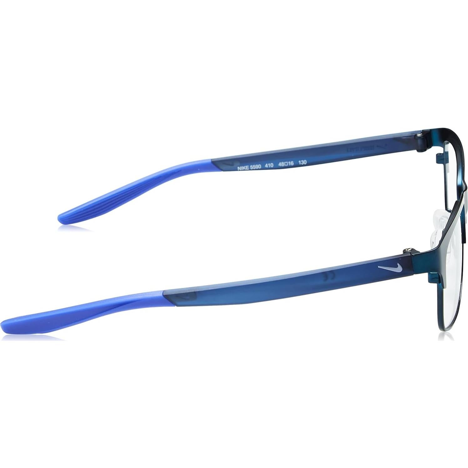 Gafas de Sol Unisex Nike 5590 Rectangulares Metal 48