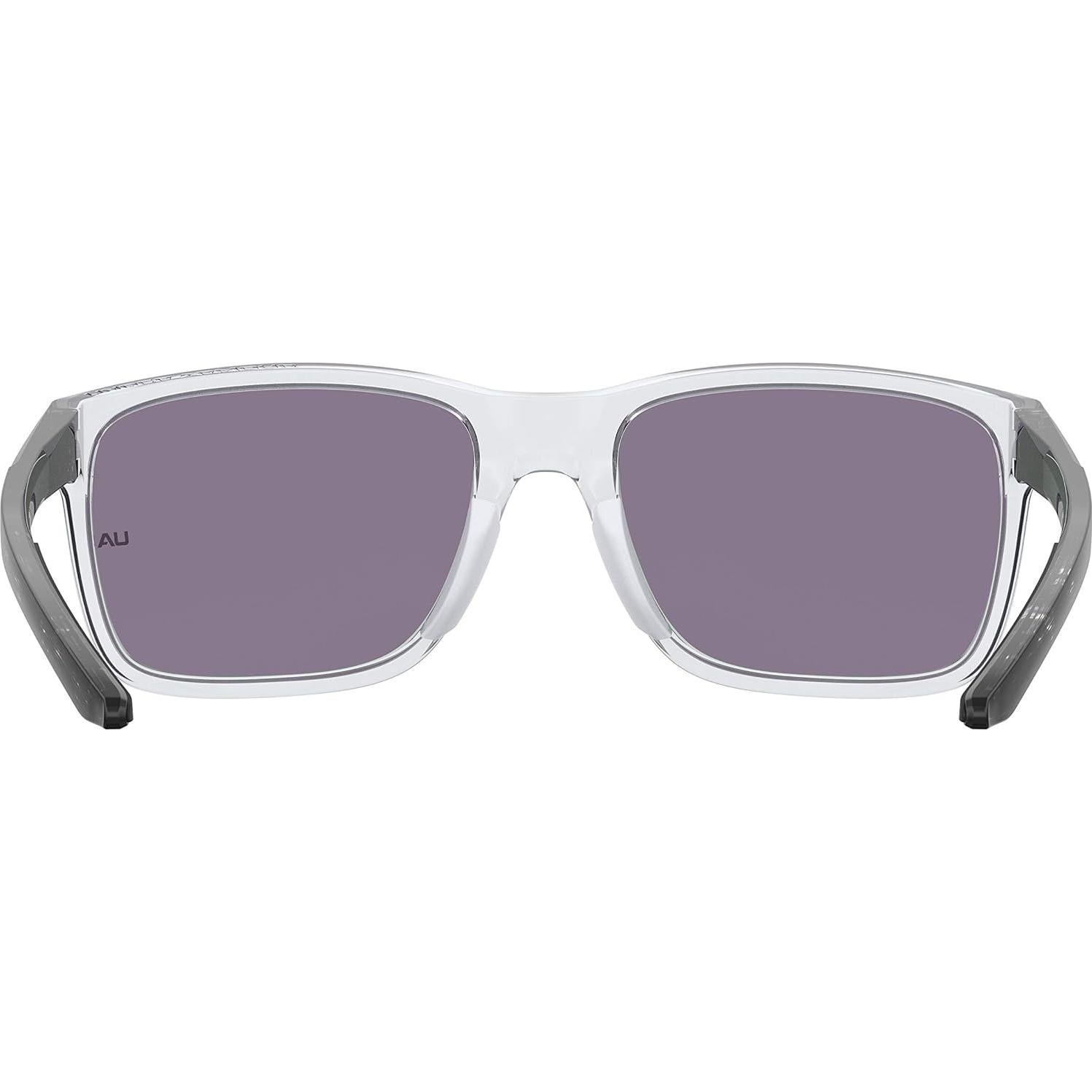 Gafas de sol rectangulares Under Armour UA Hustle, lentes espejo verdes