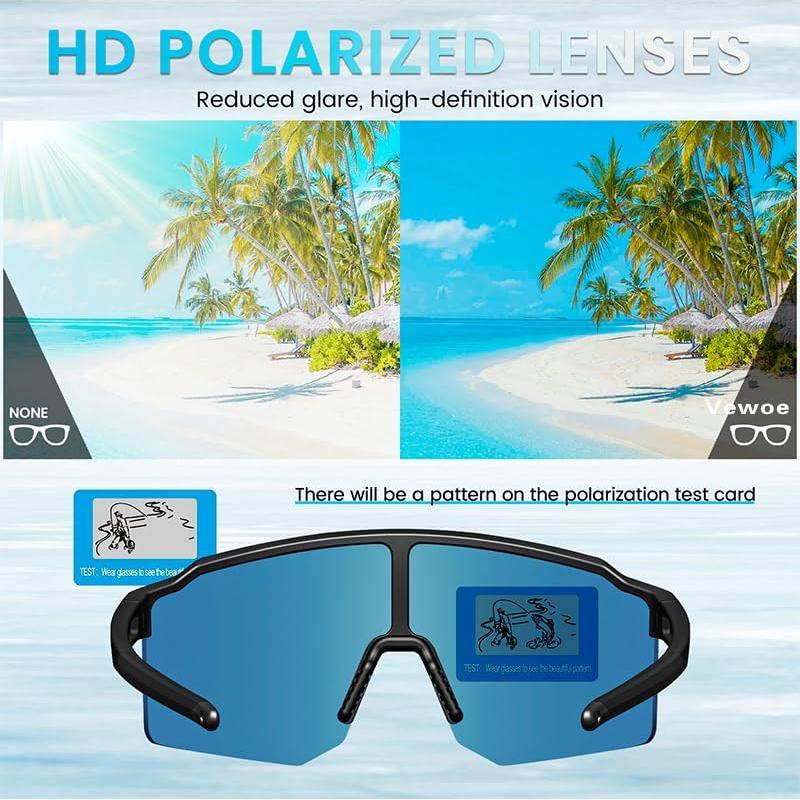Gafas de Ciclismo Polarizadas VEWOE UV400 Unisex
