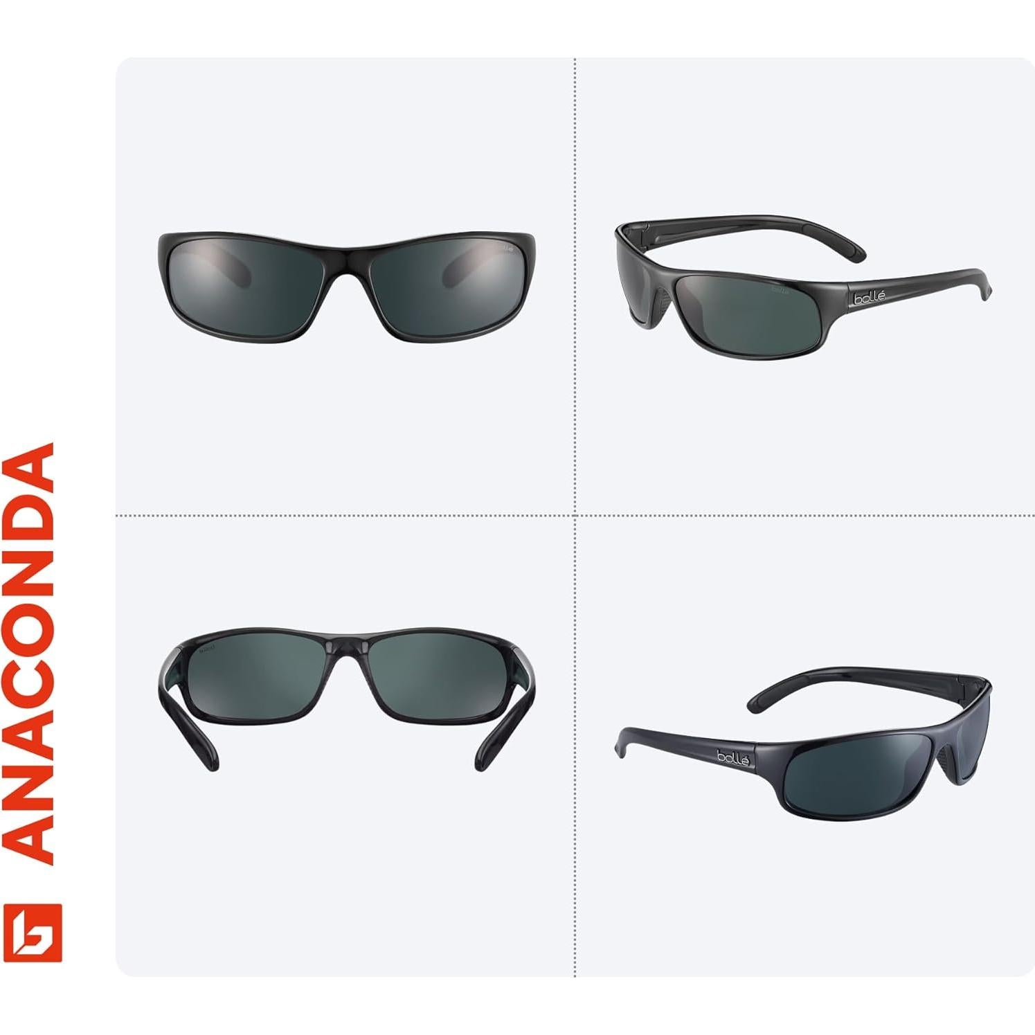 Gafas de Sol Bollé Anaconda 64mm Polarizadas para Hombres