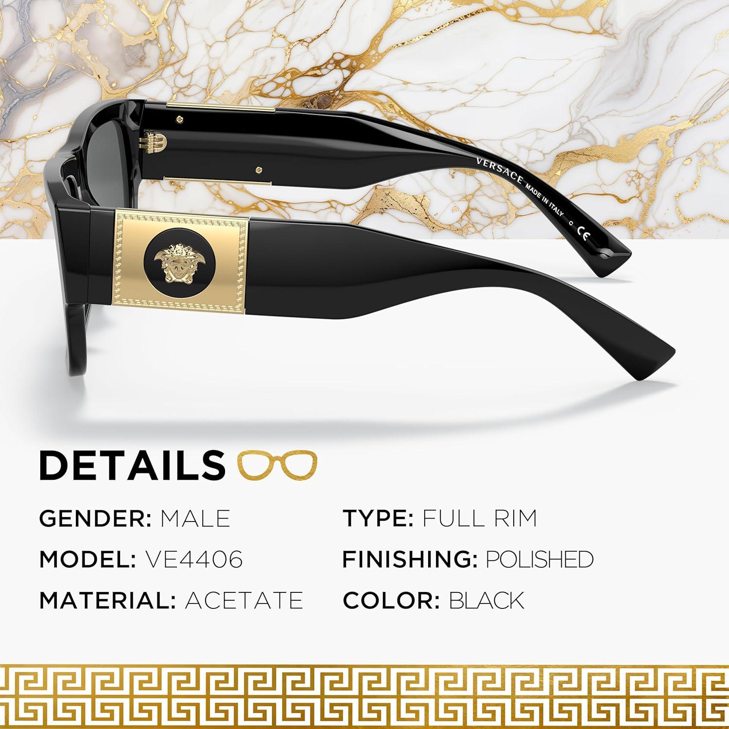 Gafas de sol Versace VE4406 para hombres 56mm protección UV