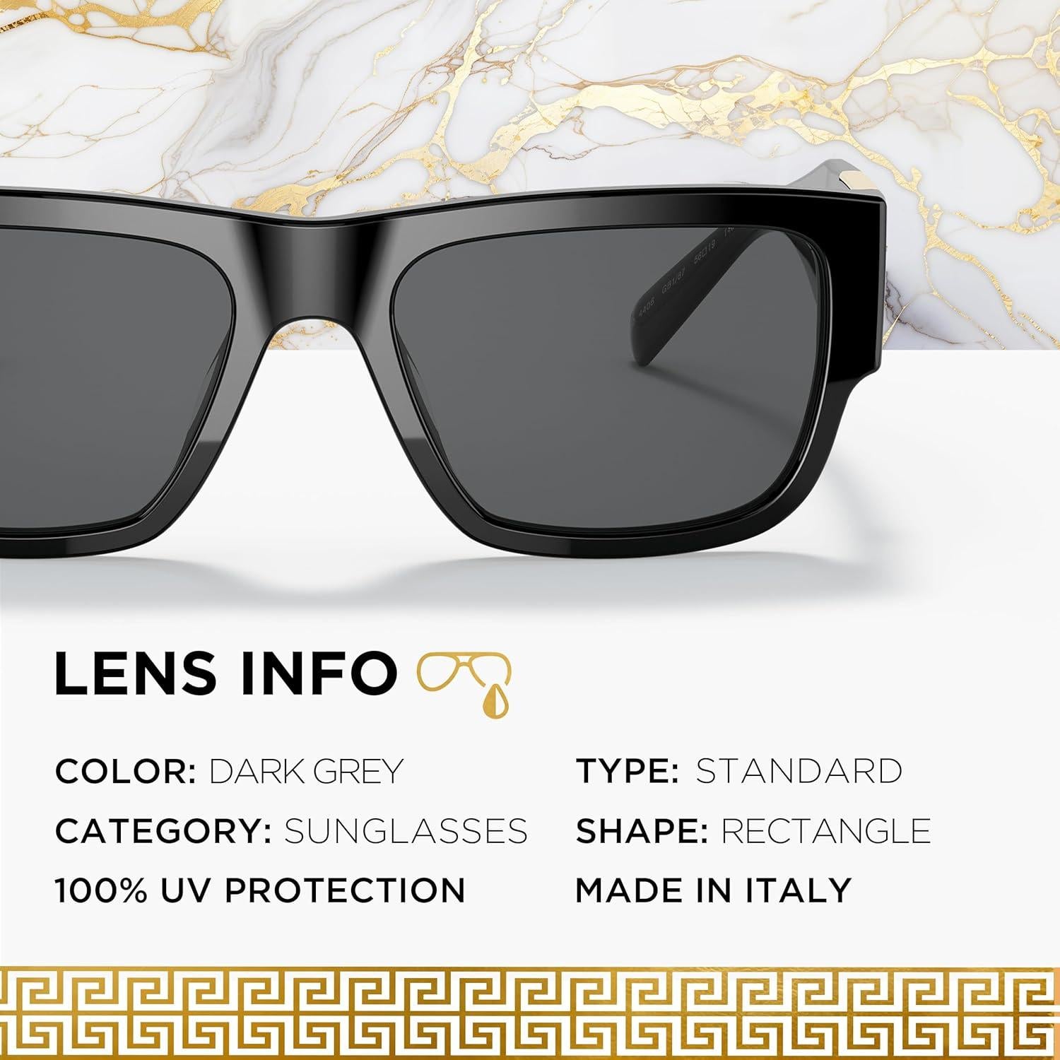 Gafas de sol Versace VE4406 para hombres 56mm protección UV