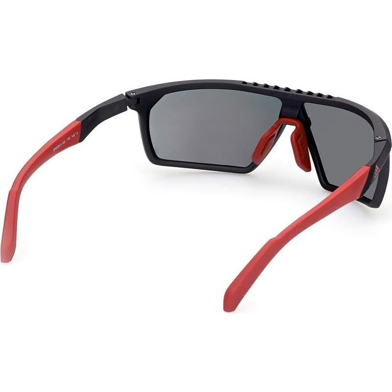 Gafas de Sol Adidas Sport SP003002 Negro/Rojo 100% UV