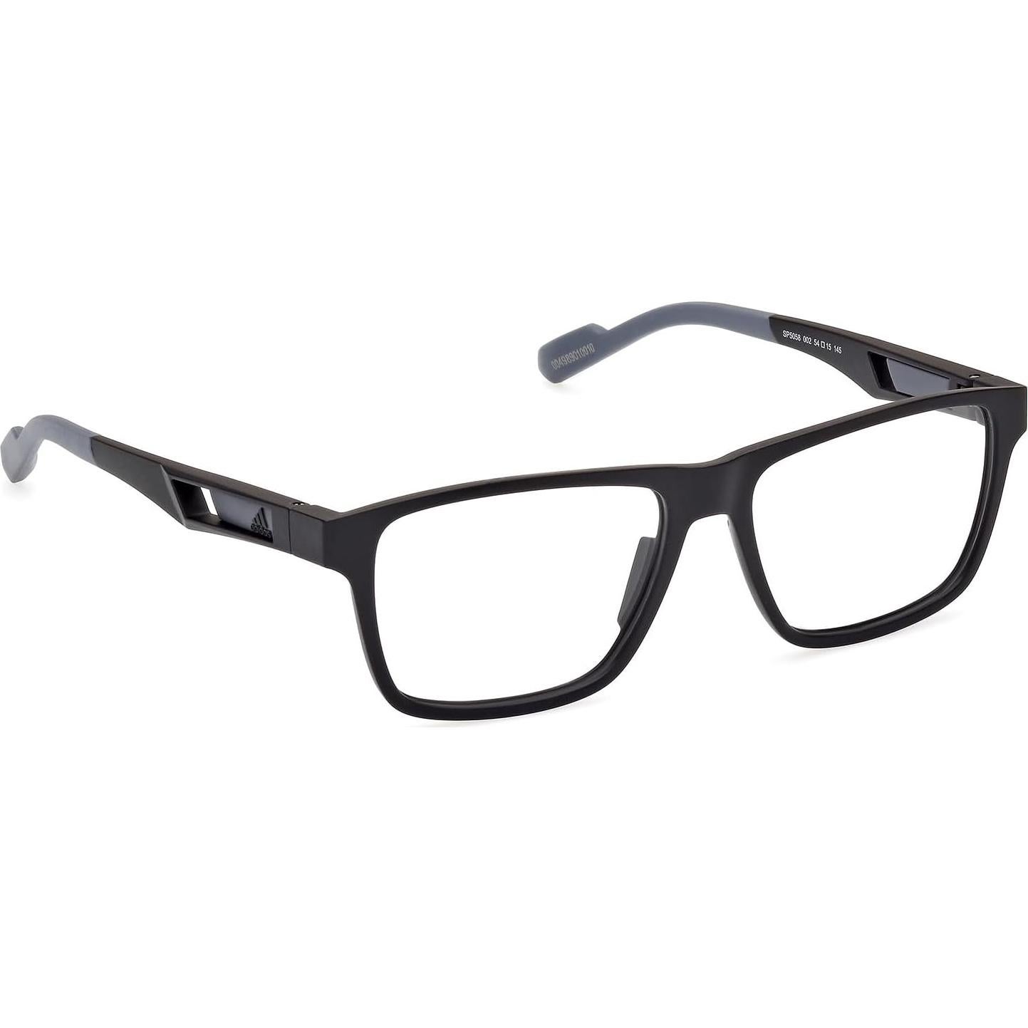 Gafas Deportivas Adidas SP 5058 002 Negro Mate 15.2x5.1cm